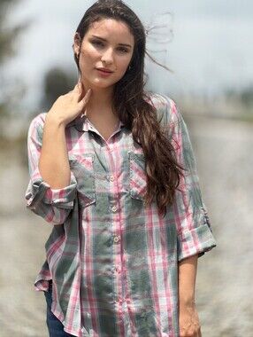 Billy T Plaid Button Up Shirt